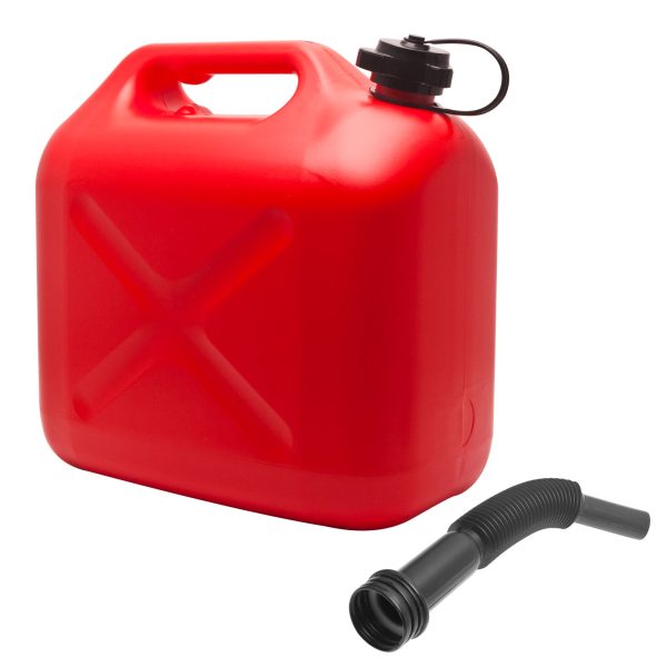 Üzemanyagkanna - műanyag - 10 L - piros    Handy 10891B
