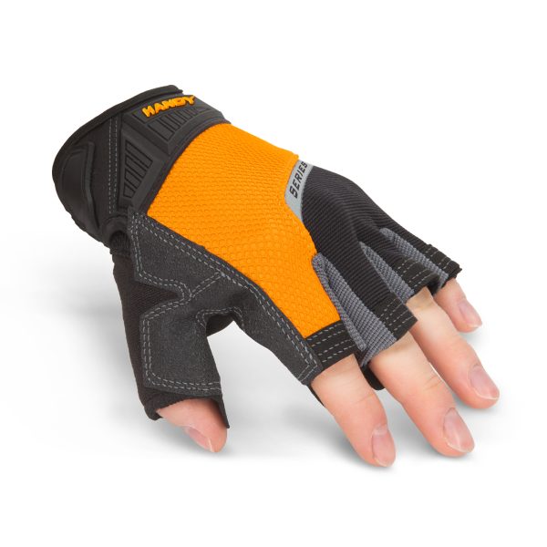Munkavédelmi kesztyű - "XL" - Habosított tenyér, ujj nélküli    Handy 11144XL