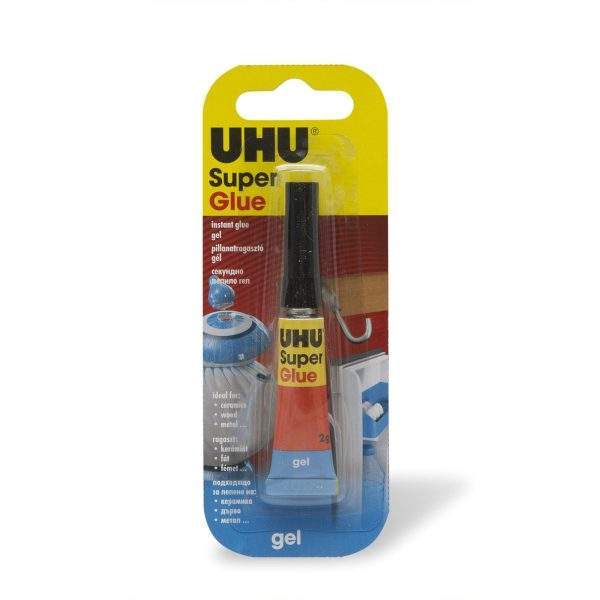 Super Glue pillanatragasztó 2 g gél    UHU U36690