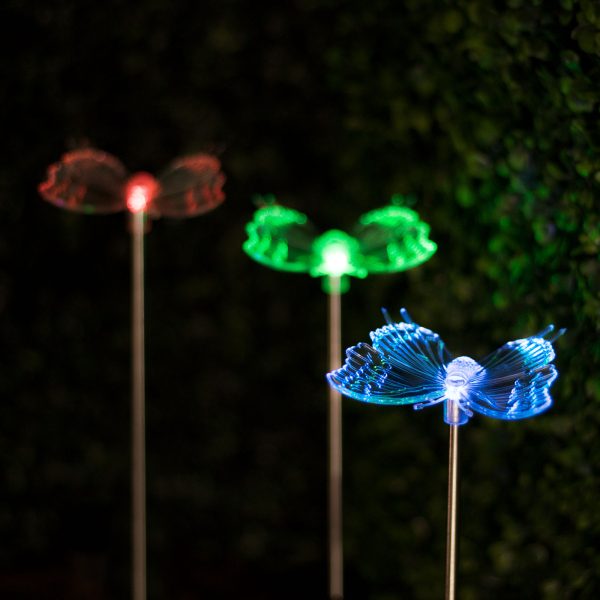 RGB LED-es szolár lámpa    Garden of Eden 11393