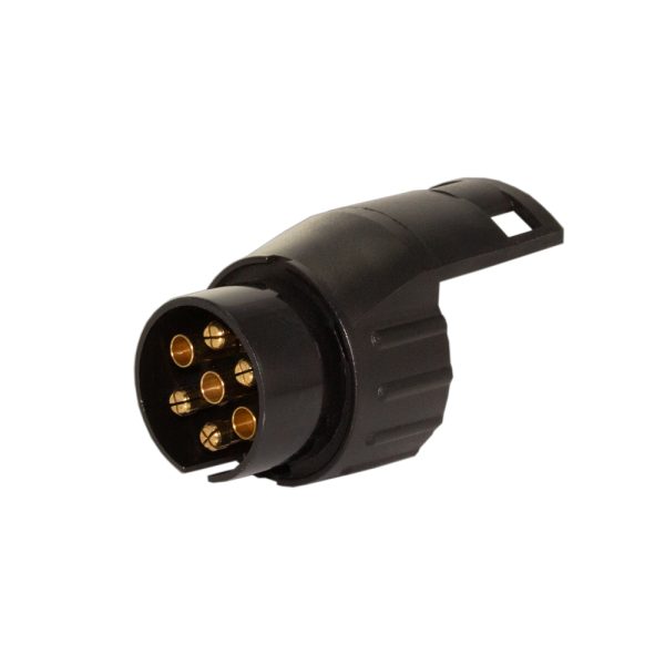 Utánfutó csatlakozó adapter - 7/13 pólusú - 12/24V    Carguard 54944