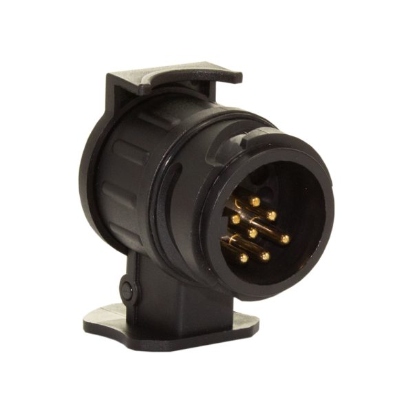 Utánfutó csatlakozó adapter - 7/13 pólusú - 12/24V    Carguard 54945