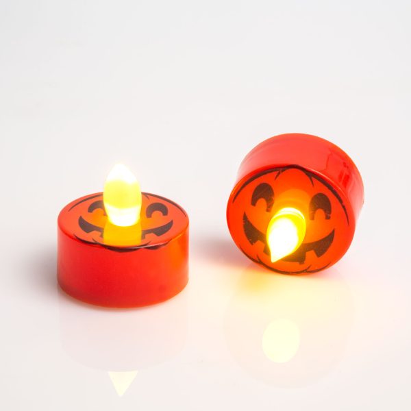 LED teamécses - tök - 2 db / csomag    Family 55247J