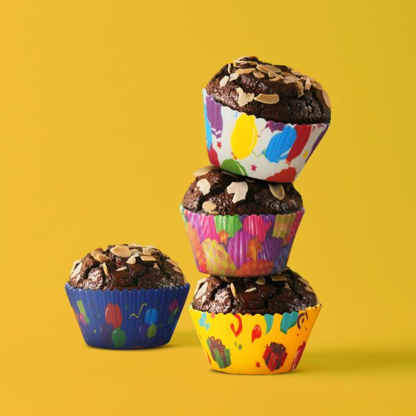 Muffin papír szett - party - 100 db / csomag    Family 57168D