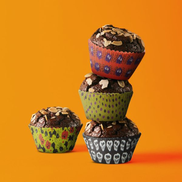 Muffin papír szett - halloween - 100 db / csomag    Family 57168W