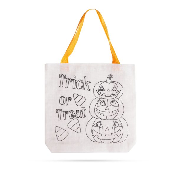 Színezhető ajándéktáska - halloweeni tök - 4 filccel    Family 57318A