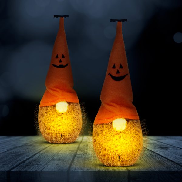 Halloween-i LED-es manó - poliészter - 20 cm - 2 féle    Family 58128
