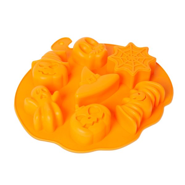 Szilikon sütőforma - halloween-i - 25,6 x 25 x 3,5 cm    Family 58163
