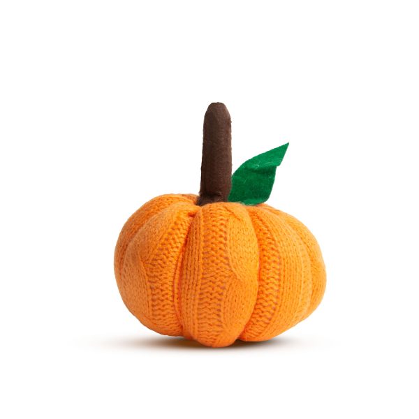 Halloween-i tök dekoráció - narancssárga - 10 x 10 x 13 cm    Family 58336A