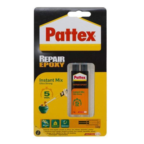 Univerzális epoxi ragasztó keverőszárral    Pattex H1519057