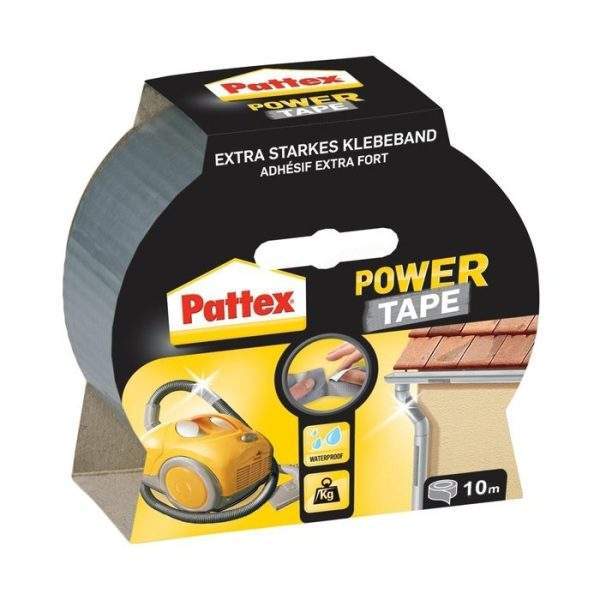 PowerTape ragasztószalag - ezüst - 10 m    Pattex H1677379