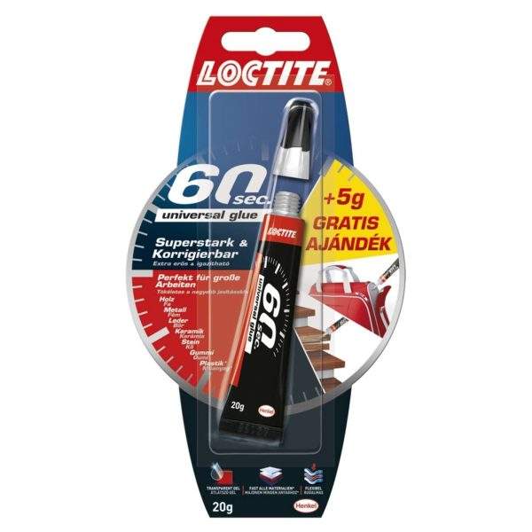 Univerzális ragasztó - 60 mp - 15 + 5 g    Loctite H2002165