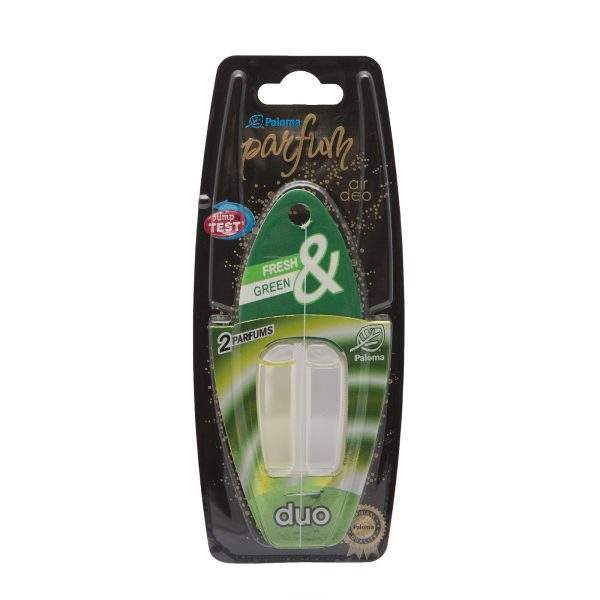 Illatosító - Paloma Duo Parfüm - Fresh and Green - 2 x 3 ml    Paloma P07801