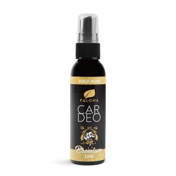 Illatosító - Paloma Car Deo - prémium line parfüm - Gold rush - 65 ml    Paloma P39990