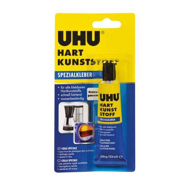 Kemény műanyag ragasztó - 30 g    UHU U46650