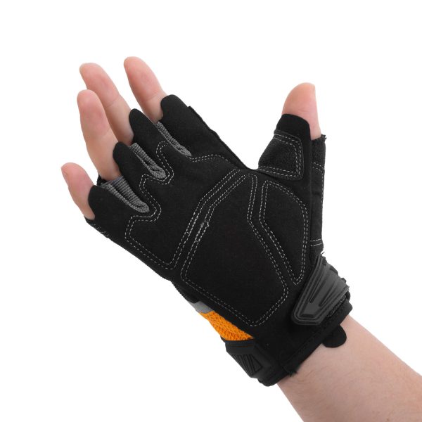 Munkavédelmi kesztyű - "XL" - Habosított tenyér, ujj nélküli    Handy 11144XL - Image 2