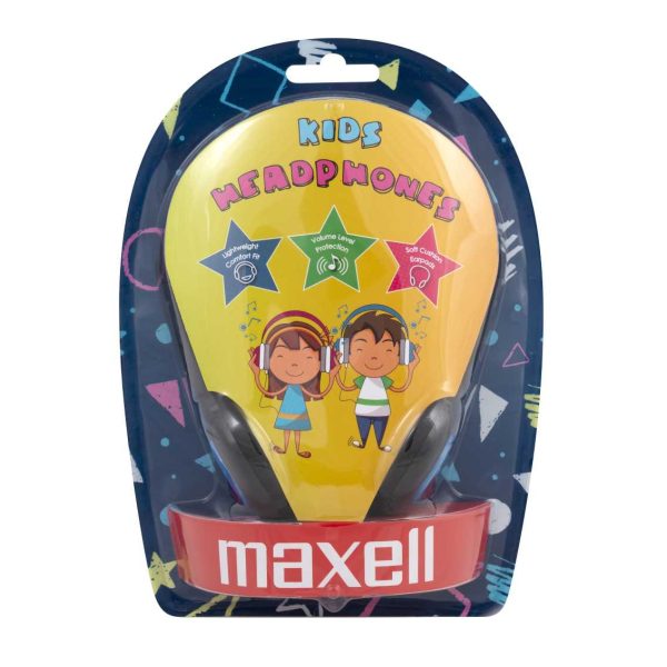 Maxell gyerek fejhallgató - 3,5 mm jack - kék    Maxell 52047BL - Image 2