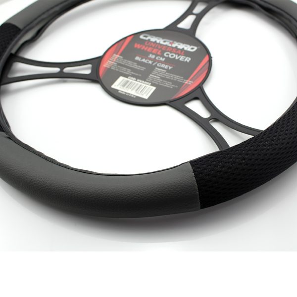 Kormányvédő - 38 cm - HVA003 - Szürke / Fekete    Carguard 55756GY - Image 2