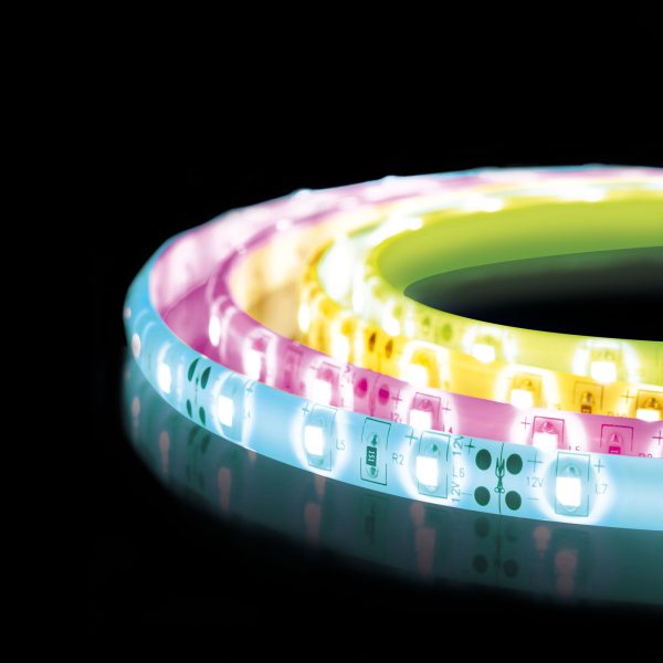 RGB SMD okos LED szalag - 30 LED / m - 2 x 5 m / csomag    Phenom 55860 - Image 2