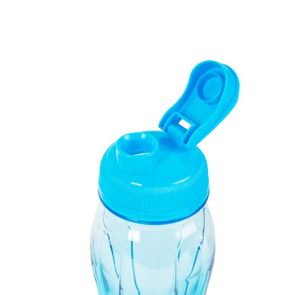 Sport kulacs - műanyag, átlátszó - 750 ml - 3 színben    Family 57213 - Image 2