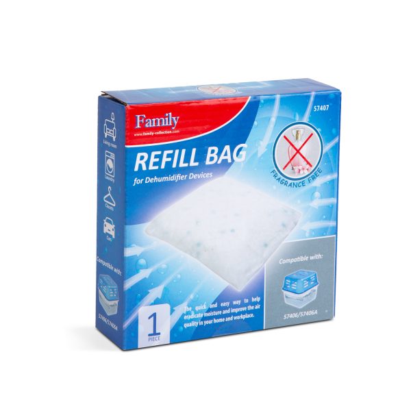 Páragyűjtő utántöltő párna - illatmentes - 350 g    Family 57407 - Image 2