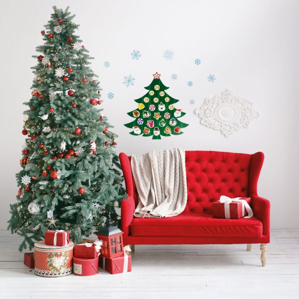 Karácsonyi öntapadós falmatrica - adventi kalendárium    Family 58635A - Image 2