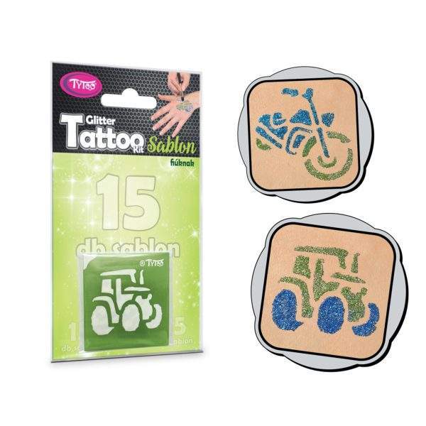 Sablon szett - járművek - 15 db-os    Tytoo TY50155 - Image 2