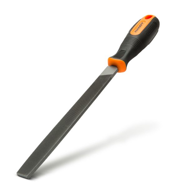 Precíziós reszelő fémhez - lapos, kétszeres vágású - közepes durvaságú    Handy 10609 - Image 3