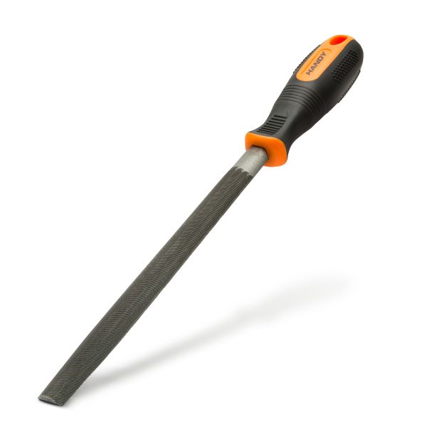Precíziós reszelő fémhez - félkör alakú - kétszeres vágású - közepes durvaságó    Handy 10612 - Image 3