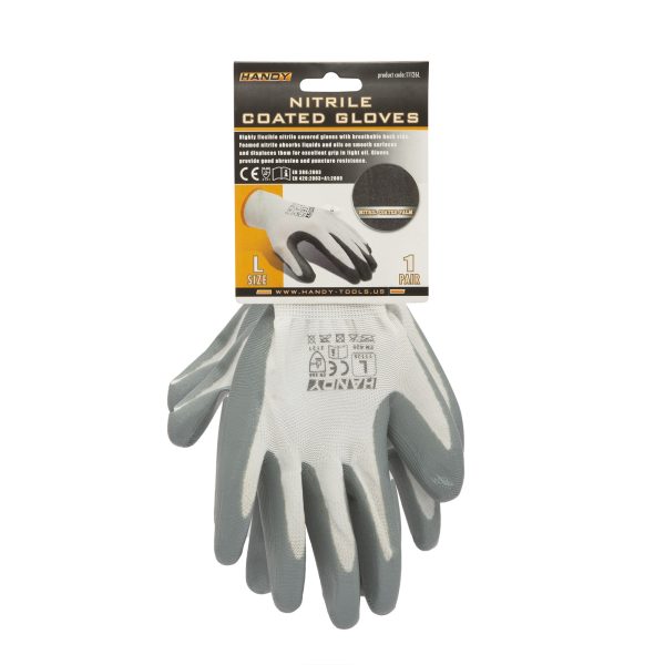Szerelőkesztyű nitril    Handy 11126L12 - Image 3
