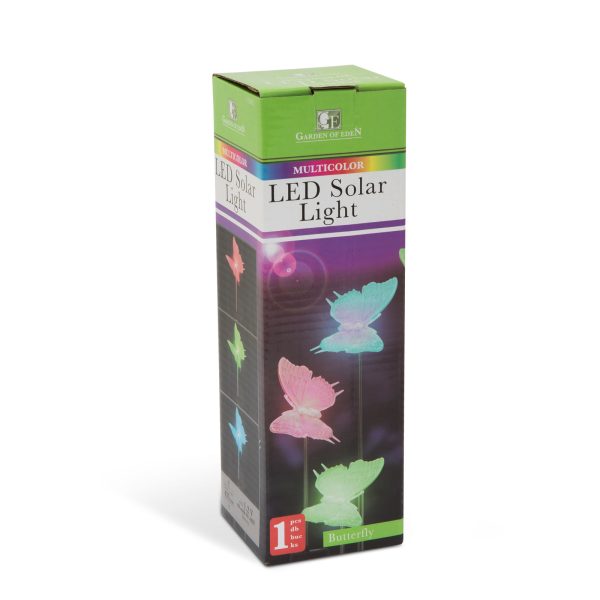 RGB LED-es szolár lámpa    Garden of Eden 11393 - Image 3