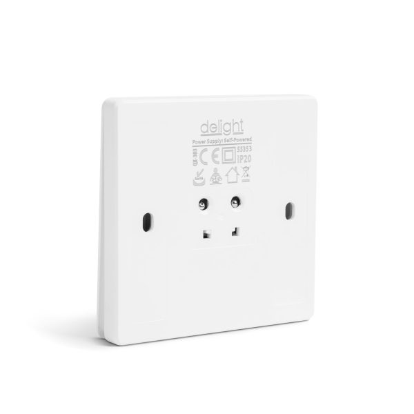 Kinetic fali kapcsoló - 433 Mhz - 2 körös - IP20    Delight 55353 - Image 3