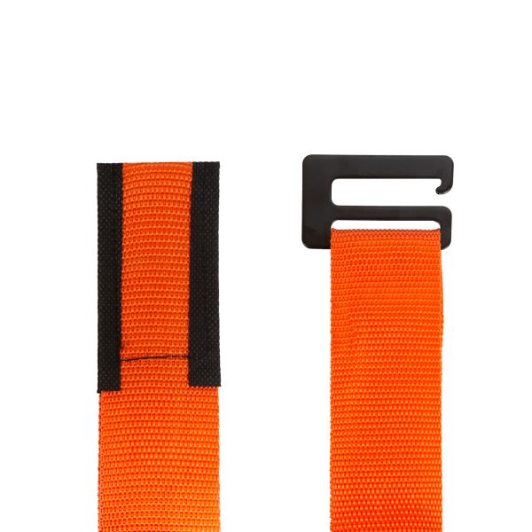 Bútorszállító heveder hátpánttal, csuklópánttal - 2800 x 45 x 1,2 mm - 2 személy részére    Handy 55710B - Image 3