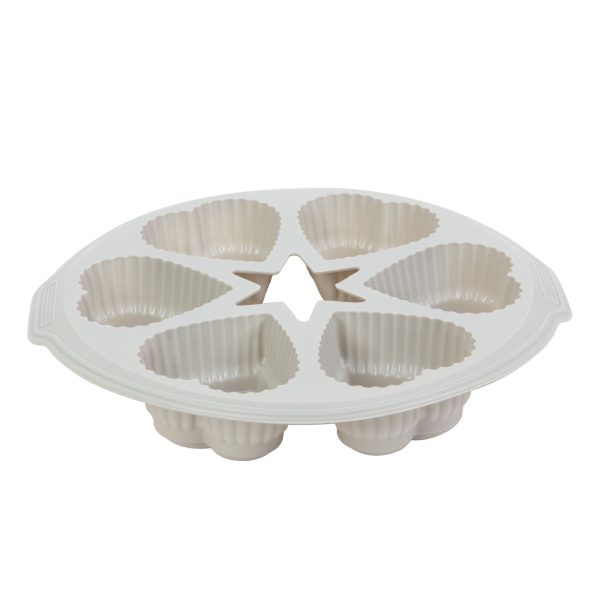 Szilikon sütőforma - szív - 28 x 25,7 x 4,5 cm    Bewello 57535G - Image 4