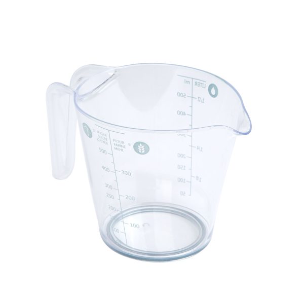 Mérőpohár - 500 ml - műanyag - 16 x 9,7 x 11 cm    Bewello 57553G - Image 3