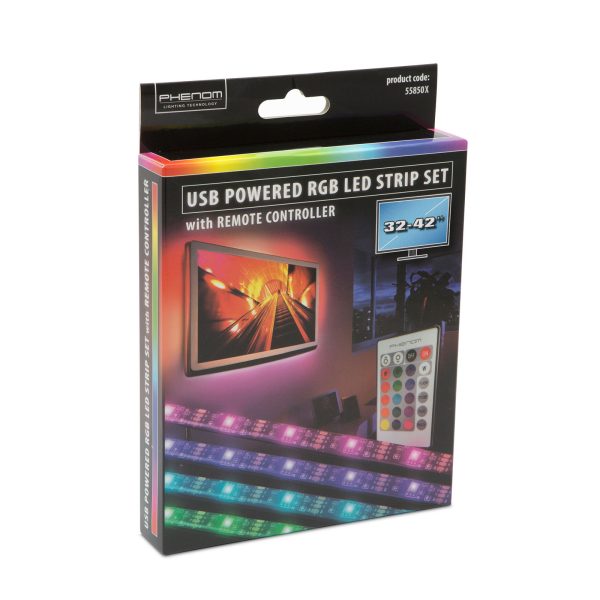 LED szalag szett - TV háttérvilágítás    Phenom 55850X - Image 4