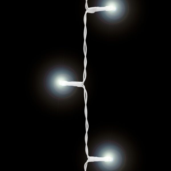 Fényfüggöny - 200 db LED - hidegfehér - hálózati - IP44 - 4,2 m - 8 program    Family 58901B - Image 4