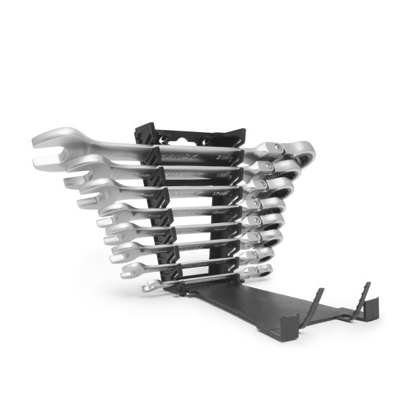 Racsnis csillag-villáskulcs készlet - 8,10,13,14,15,17,19, 21 mm - flexibilis fejjel    Handy 10870 - Image 5