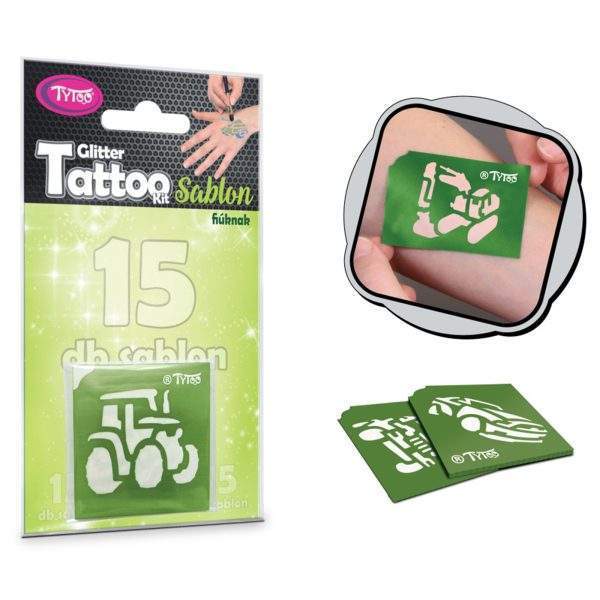 Sablon szett - járművek - 15 db-os    Tytoo TY50155 - Image 5