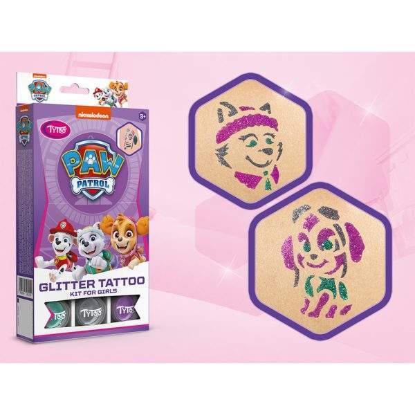 Paw Patrol lányos csillámtetoválás szett    Tytoo TY50210 - Image 5