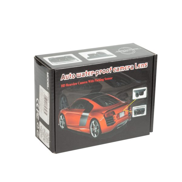 Tolatókamera parkolószenzorral - 12V    Carguard 55069F - Image 6