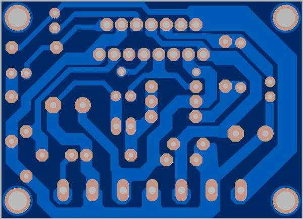 KIT erősítő mono végfok 1x 100 W TDA7294 IC-vel     KIT7294_100W - Image 2