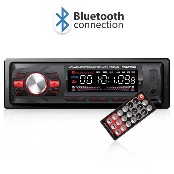 MP3 lejátszó Bluetooth-szal, FM tunerrel és SD / USB olvasóval    Carguard 39701
