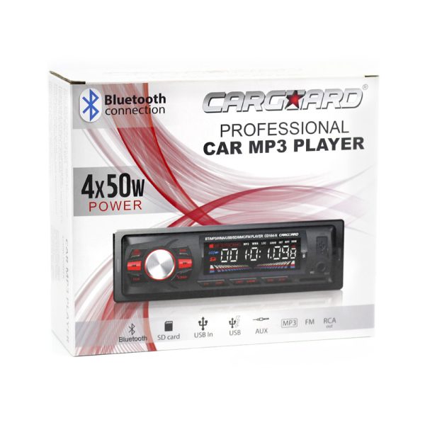 MP3 lejátszó Bluetooth-szal, FM tunerrel és SD / USB olvasóval    Carguard 39701 - Image 2