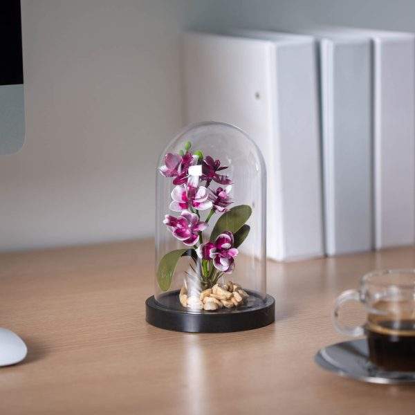 Műnövény dekoráció - orchidea - 11 x 18 cm - 4 féle    Vog und Arths 11845