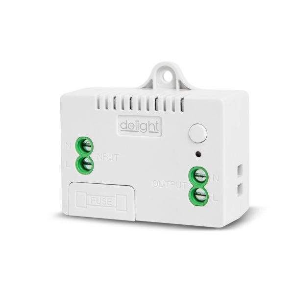 Vezeték nélküli KINETIC kapcsoló vezérlőegység - 110 - 230 V AC    Delight 55356R