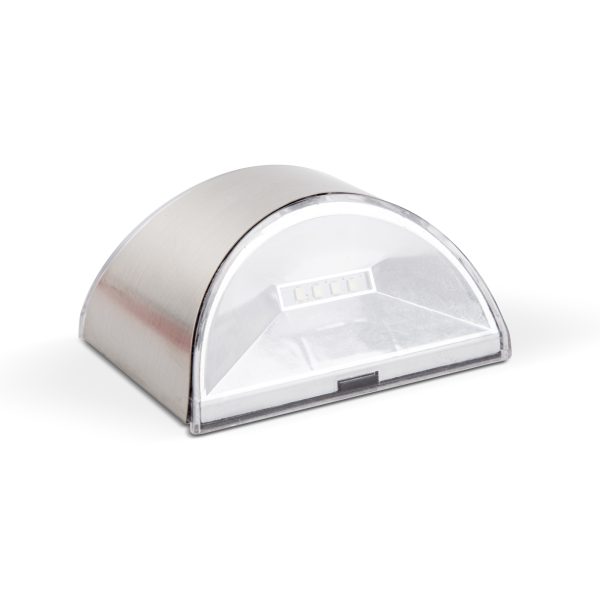 Szolár lámpa - fali - 10 x 5 x 8 cm - 4 fehér SMD LED    Garden of Eden 11783 - Image 2