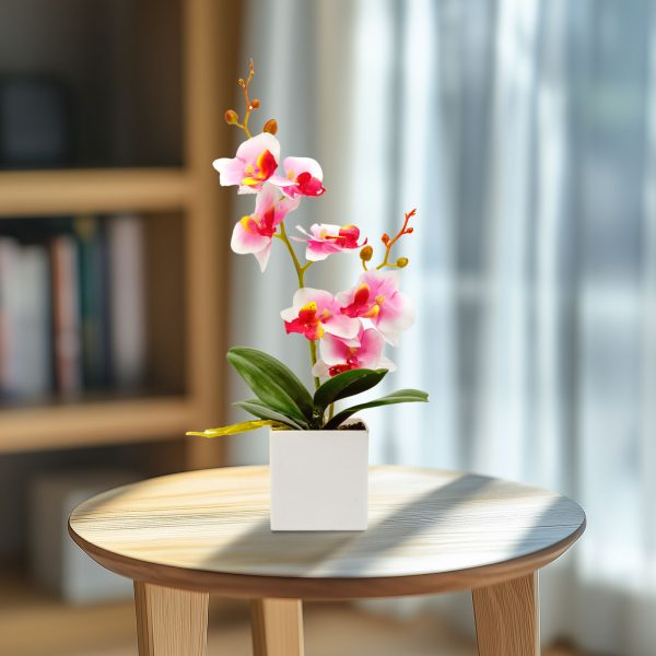 Műnövény dekoráció - orchidea - 3 féle - 37 cm     11902 - Image 2