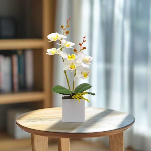Műnövény dekoráció - orchidea - 3 féle - 37 cm     11902 - Image 3