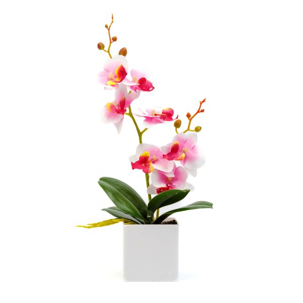 Műnövény dekoráció - orchidea - 3 féle - 37 cm     11902 - Image 5